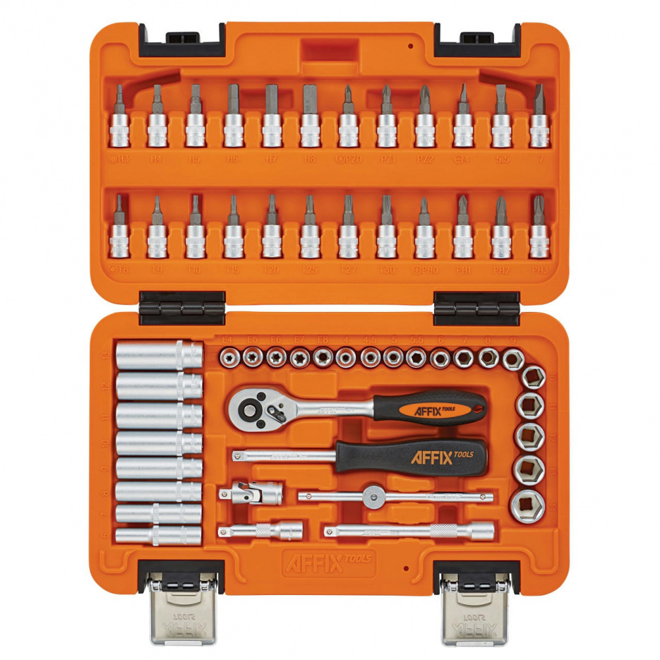 Набор инструментов универсальный, 56 предметов AFFIX AF01056C