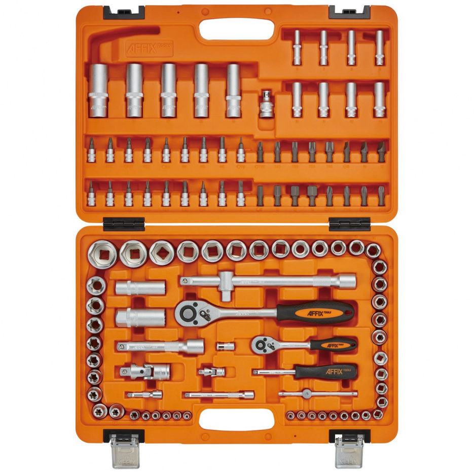 Набор инструментов универсальный, 108 предметов AFFIX AF01108C